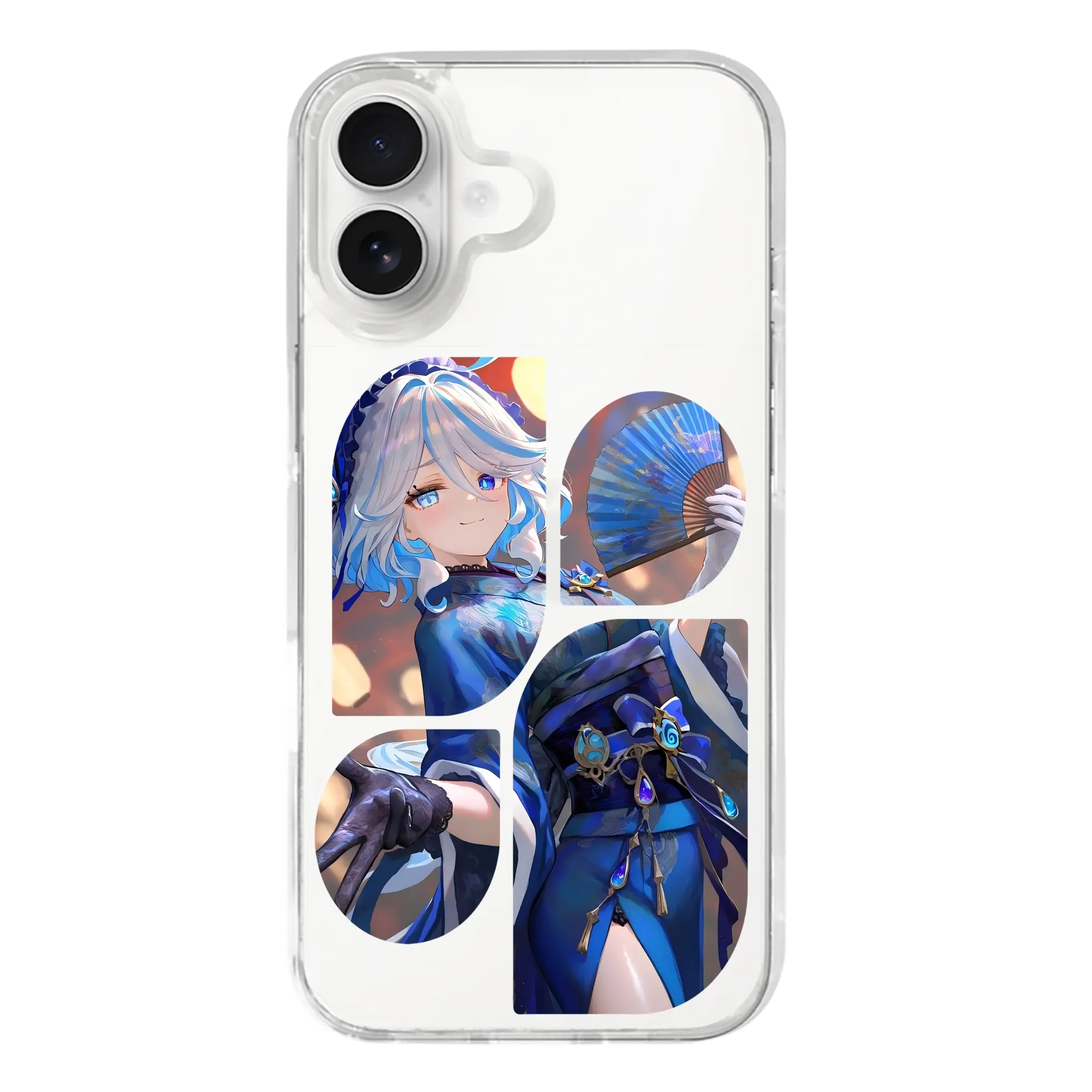 原 神 グッズ フリーナ - iPhone 17シリーズ 透明スマホケース – 薄型・耐衝撃・精密フィット保護カバー